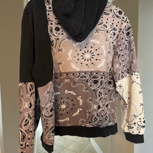 Cookies Other - Cookies Black and Gray Patchwork Hoodie